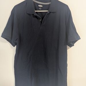 Old Navy Men's Navy Blue Polo Shirt